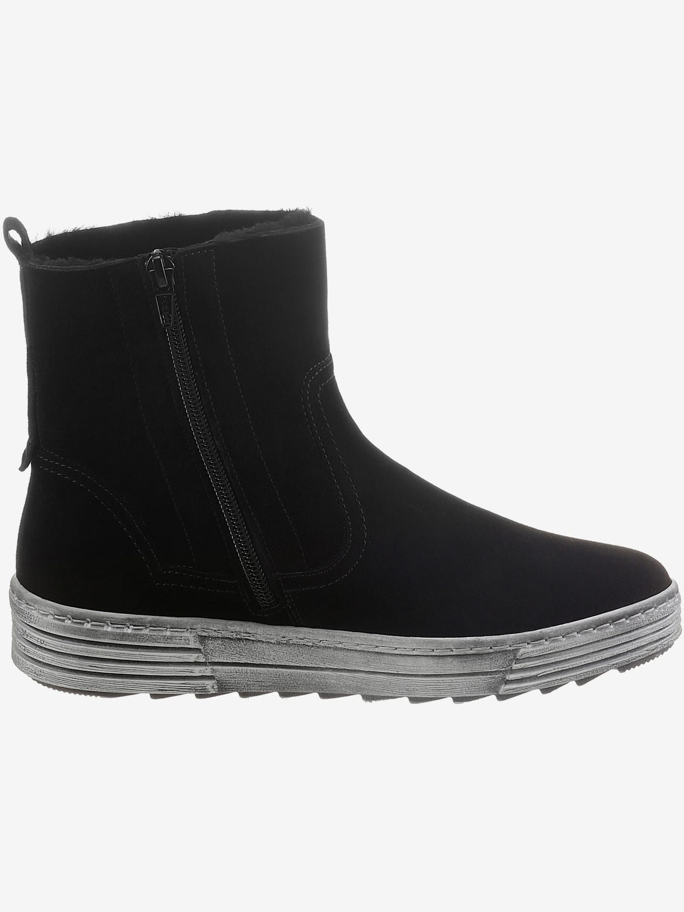 Bottines d’hiver glissière intérieure