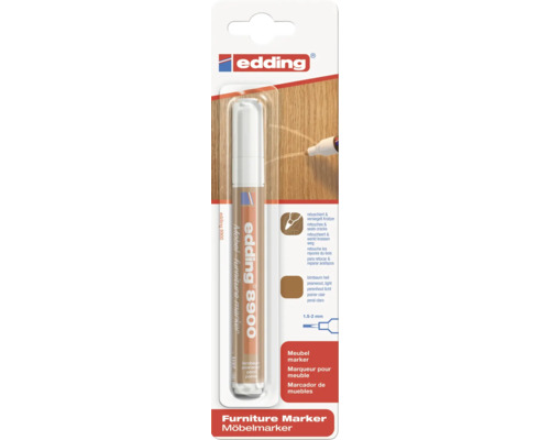 Edding meubelmarker 8900 licht perenhout