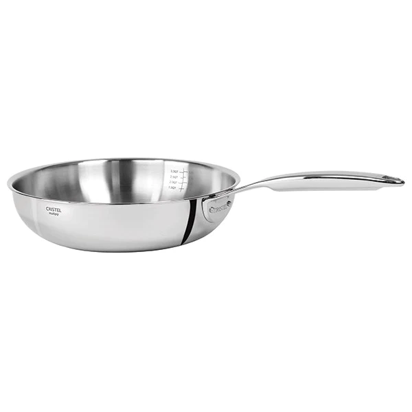 Poêle sautoir inox Castel'Pro 28 cm Cristel