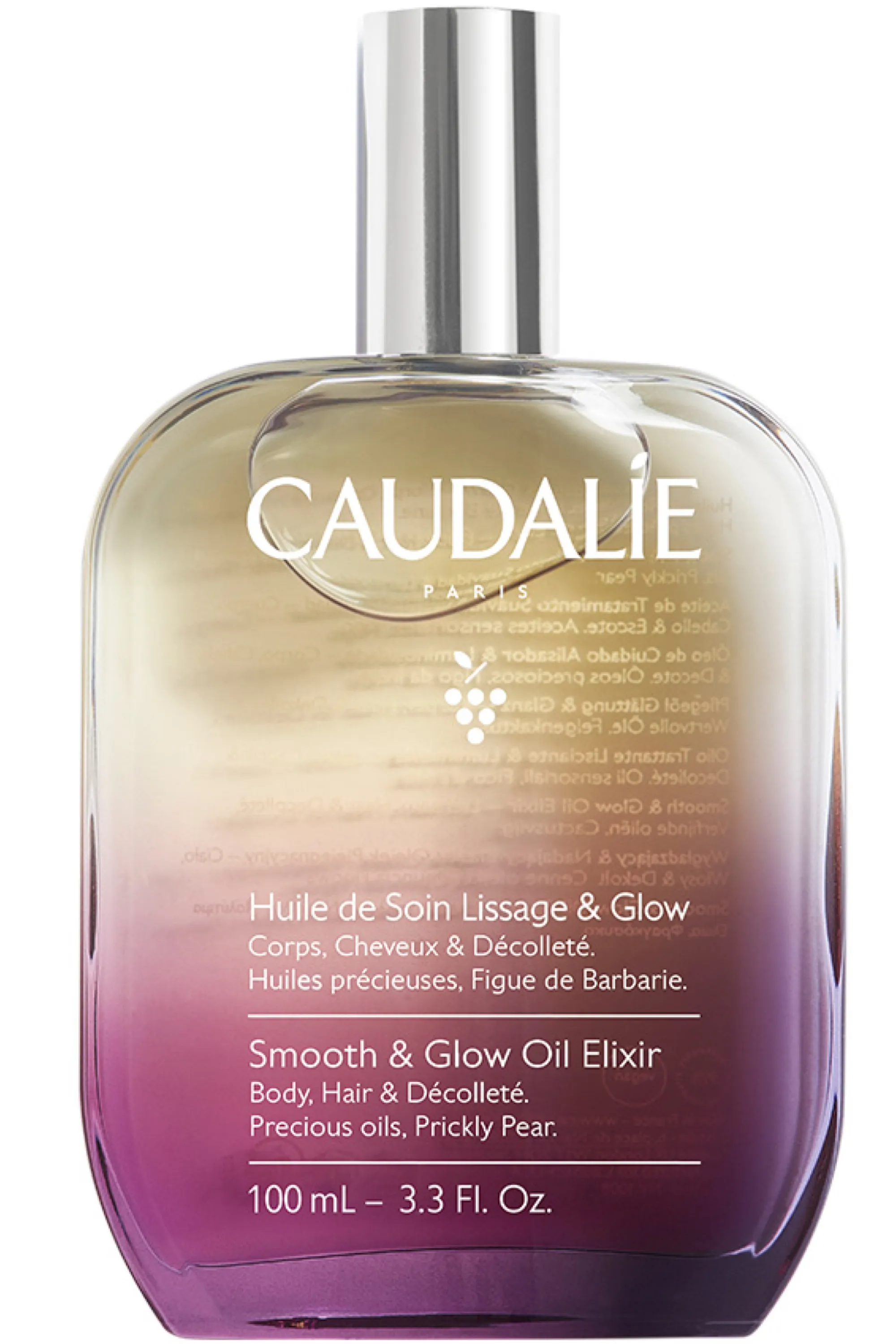 Caudalie Huile de soin corps & cheveux Lissage & Glow-100 ml
