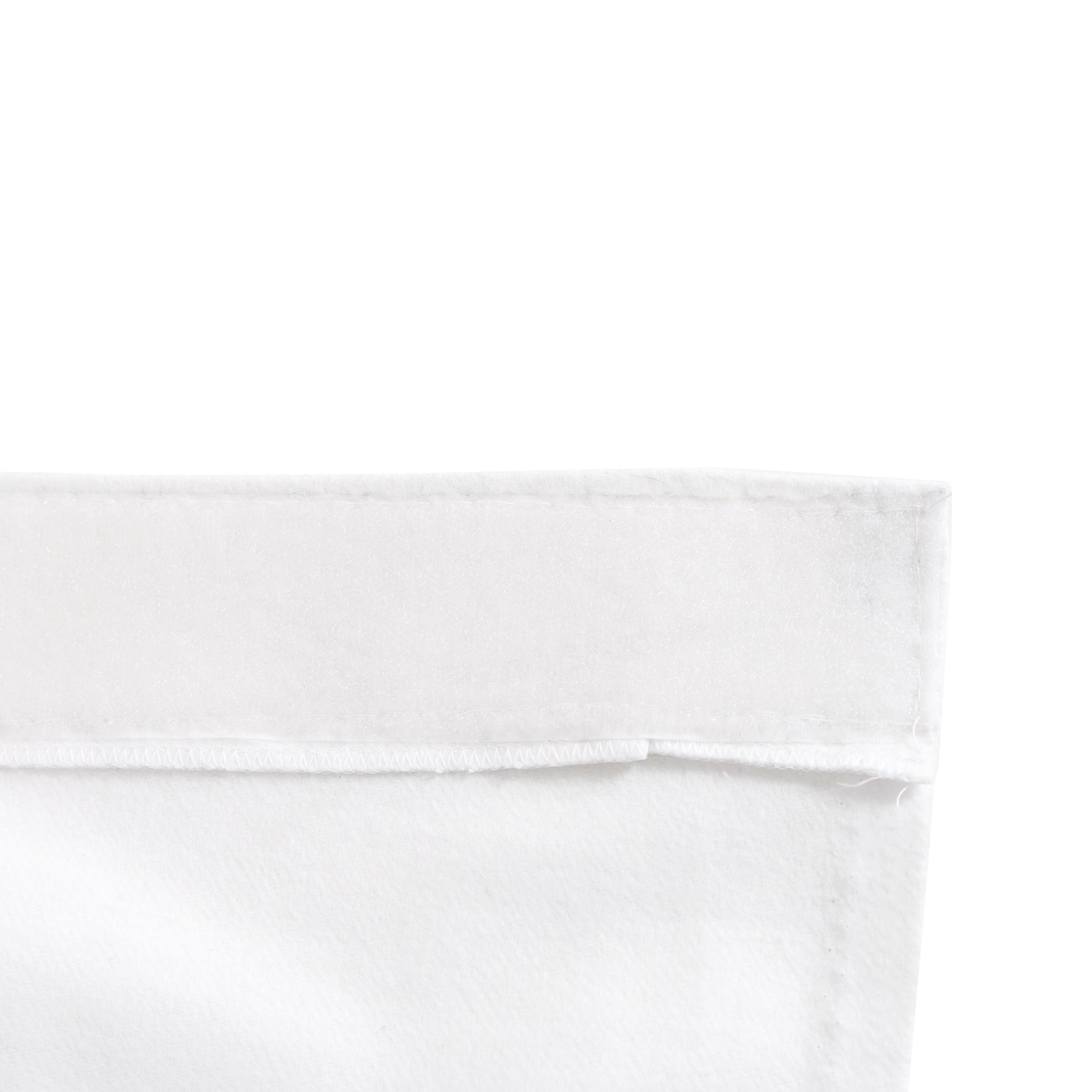 Buhnenmolton Easydrape 326 W backdrop met plooi 320x600 (wit)