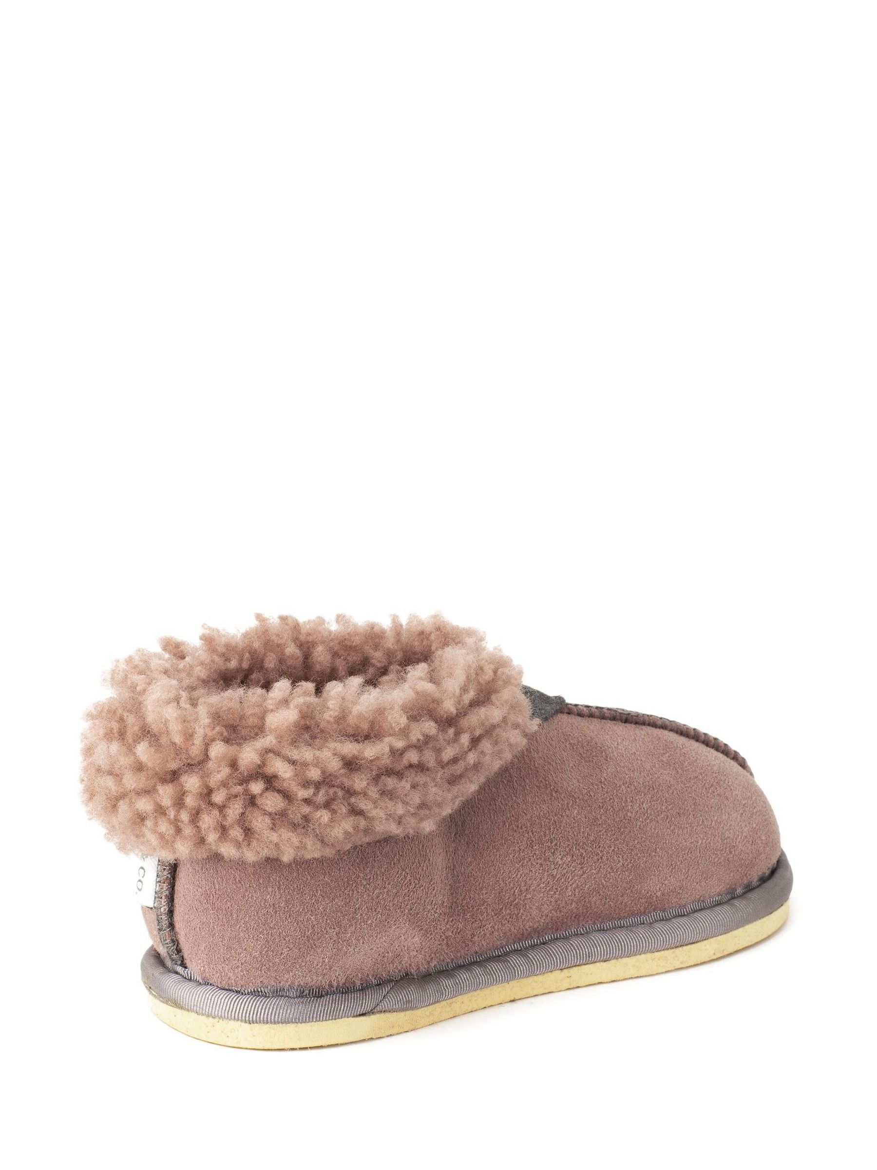 Roze - Celtic & Co. kinderpantoffels van schapenvacht