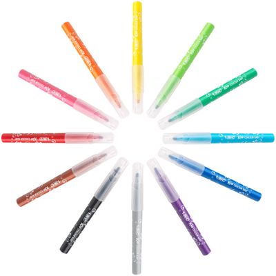 BIC Kids Couleurs Baby - 12 Feutres - pointe extra large