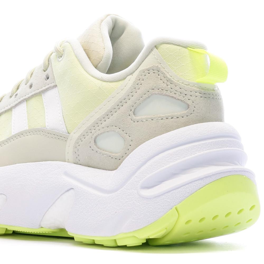 Adidas Baskets Écru/Jaune Femme Adidas Zx 22 Boost
