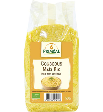 Priméal Couscous Mais Rijst Bio (500 gr)