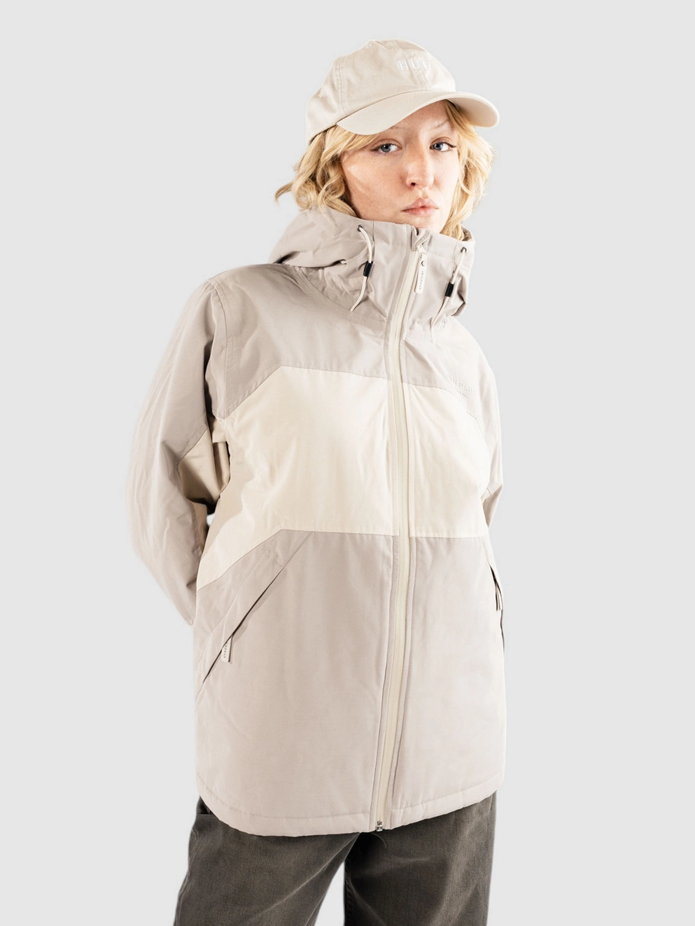 Iriedaily Kat Hooded Jacket beige
