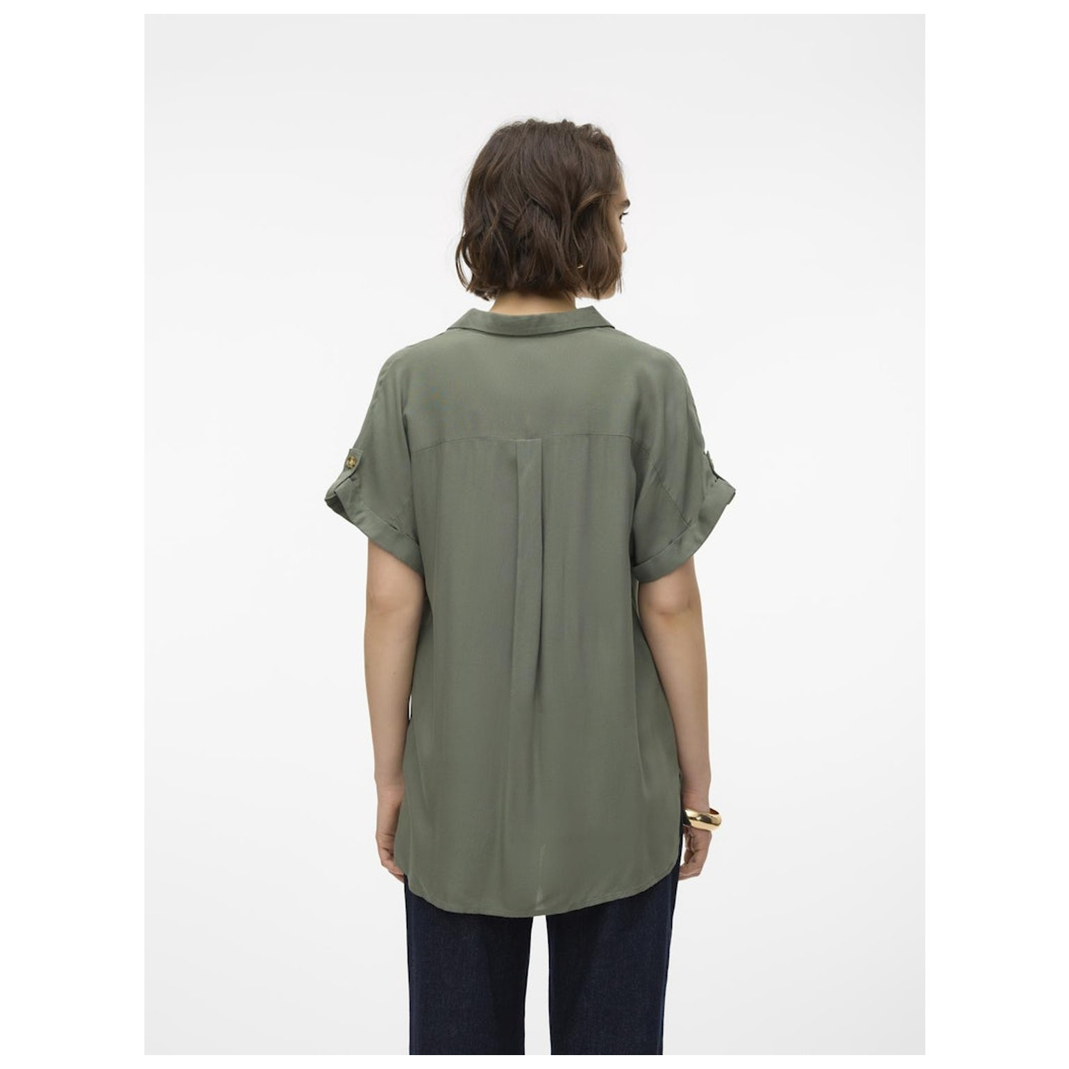 Vero Moda VMBUMPY S/S SHIRT WVN GA NOOS