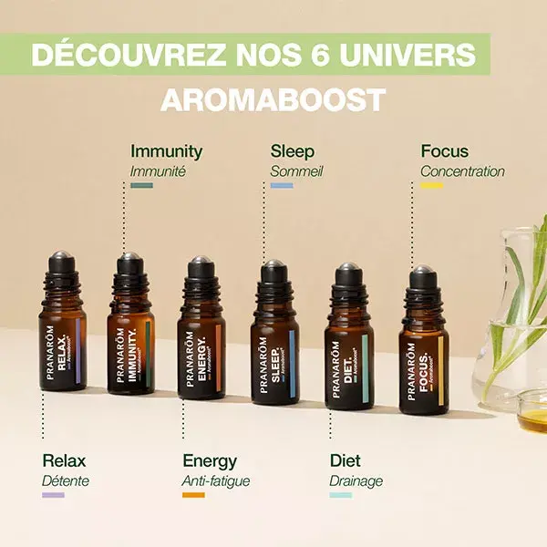 Pranarom Aromaboost Roller Imunidade Orgânico 5 ml