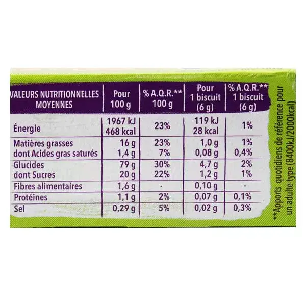 Biscoitos amanteigados simples Gerblé sem glúten e sem lactose, 120g