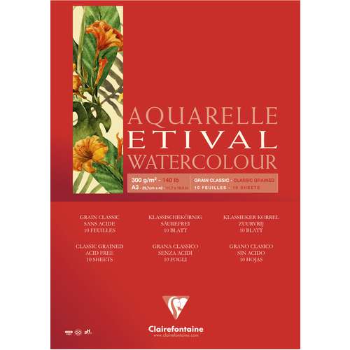 Clairefontaine Aquarellpapier ETIVAL