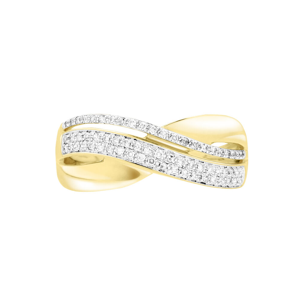 Bague Merlin Or Jaune Diamant