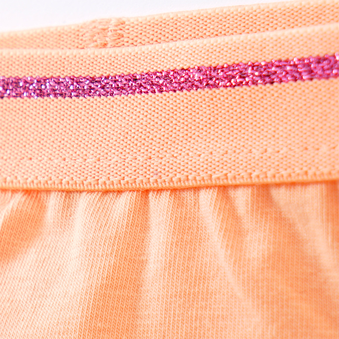 Yigga 3 Mädchen Slips mit Bio-Baumwolle rosa / zartrosa / apricot