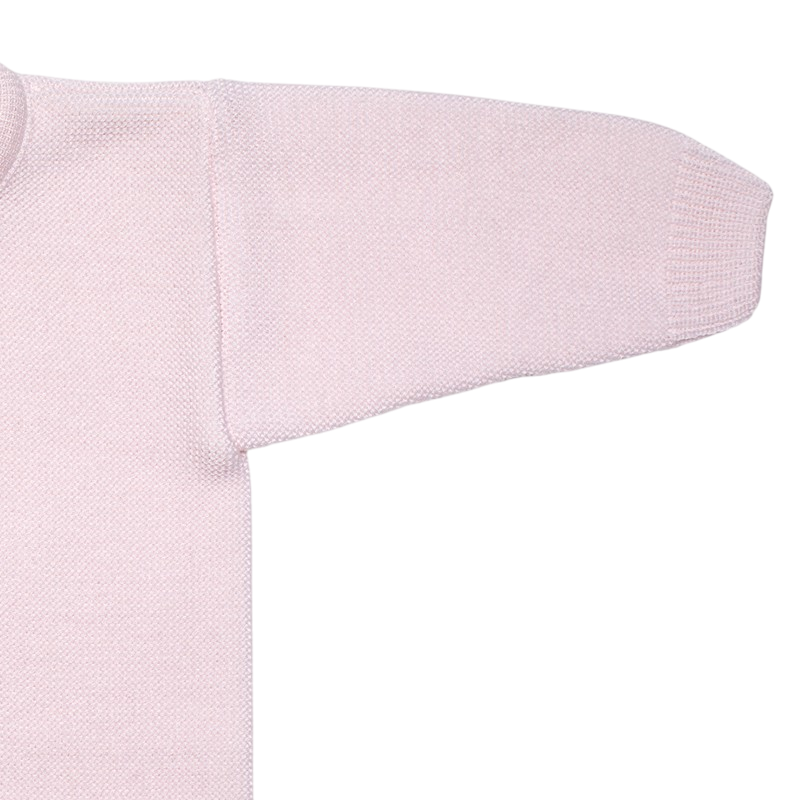 Babyjacke Merinowolle rosa