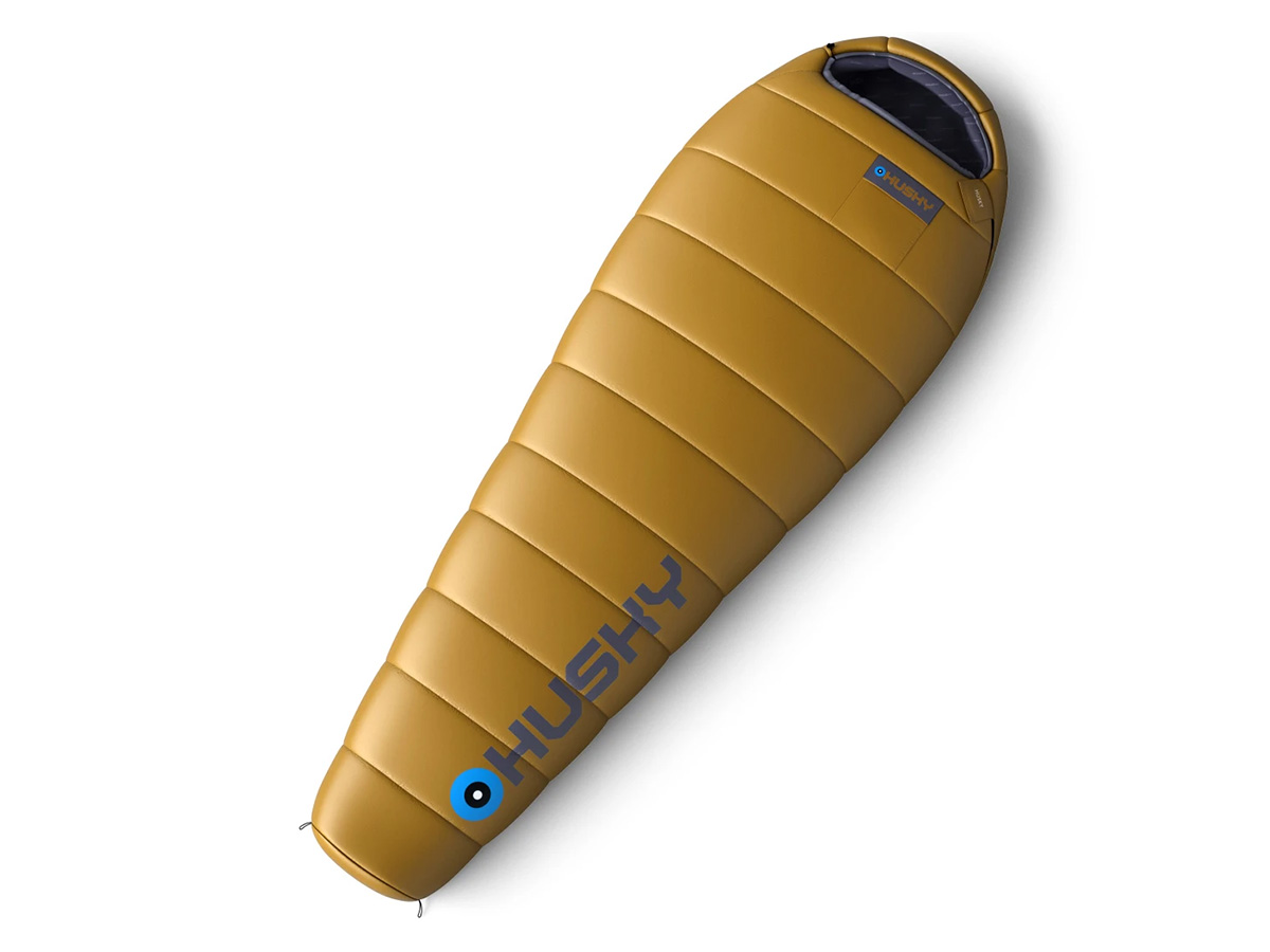 Husky Husky Plus Mustard mummyslaapzak - Yellow