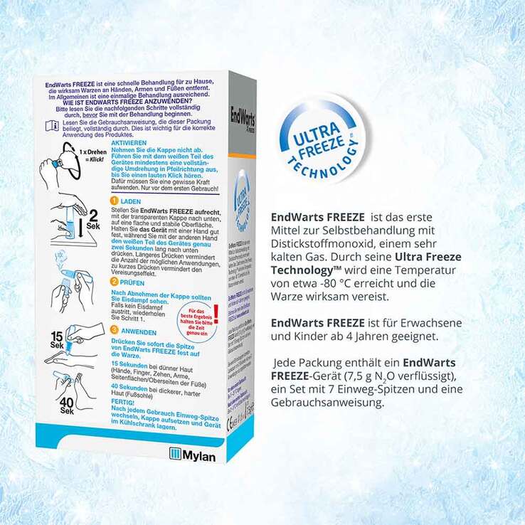 EndWarts® FREEZE Spray, 7.5 g