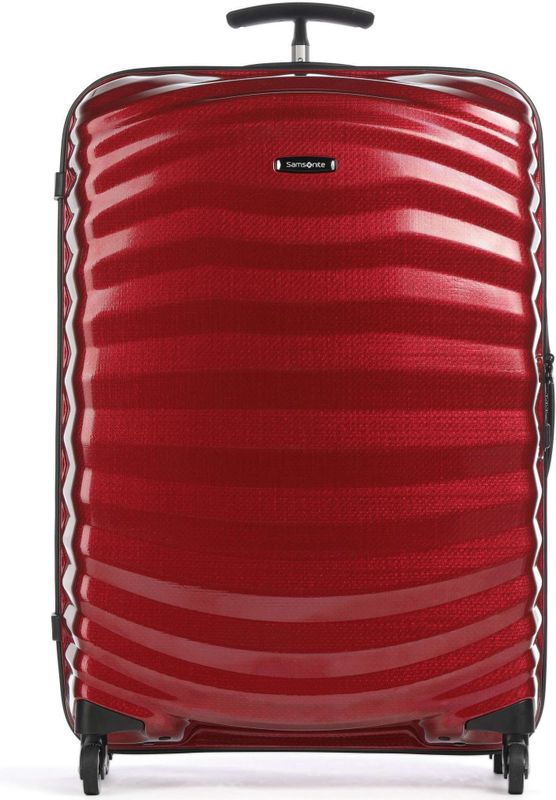 Samsonite - Lite-Shock - Trolley - Rood - 98L - 4 Wielen - 52 x 75 x 31 cm
