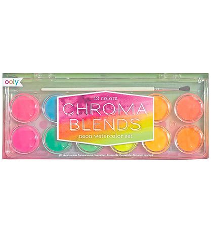 Ooly Aquarell - Chroma Blends - 12 st. - Neon