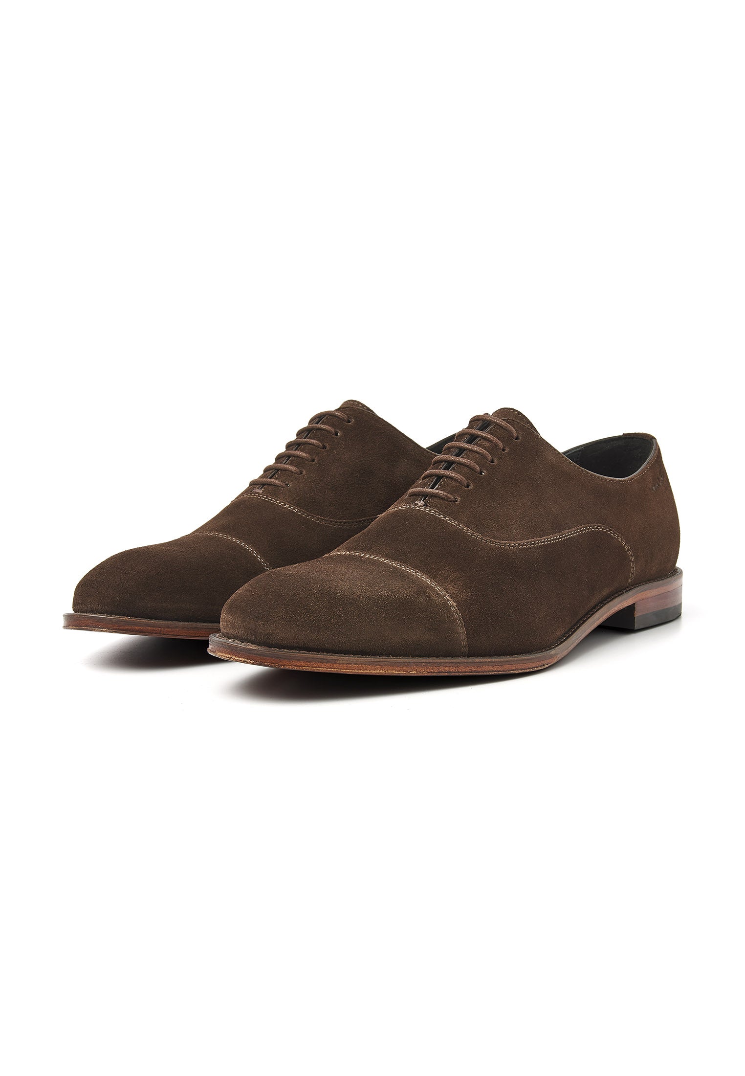 Testa di Moro bruin suède Madison veterschoen