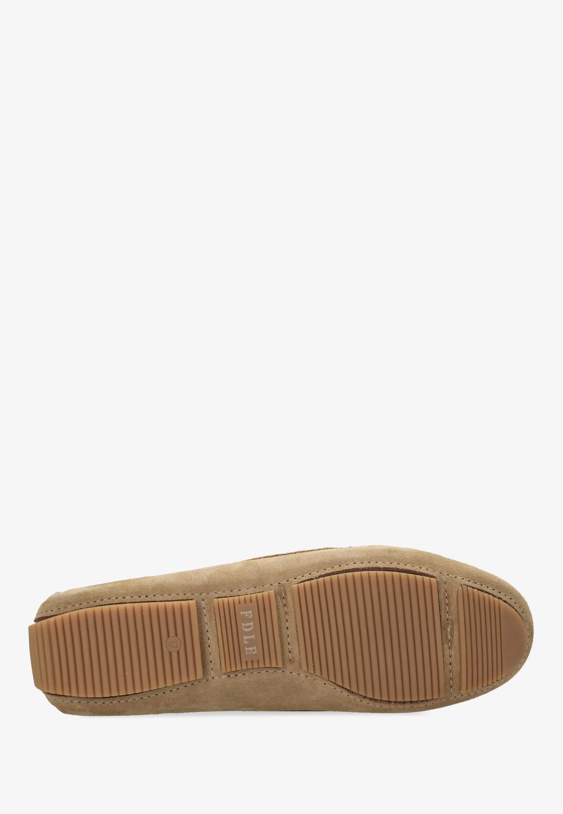 BILLY INDY  Moccasin suede Light Cognac