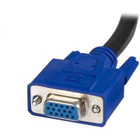 StarTech.com Câble pour Switch KVM VGA avec USB 2 en 1 - 1.80m