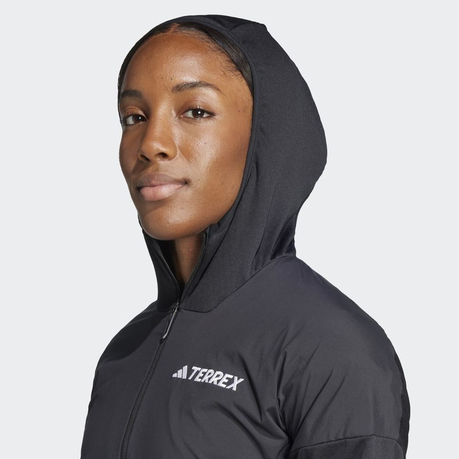 Adidas Terrex Xperior Climawarm  Wind Light Fleece Hooded Jacket