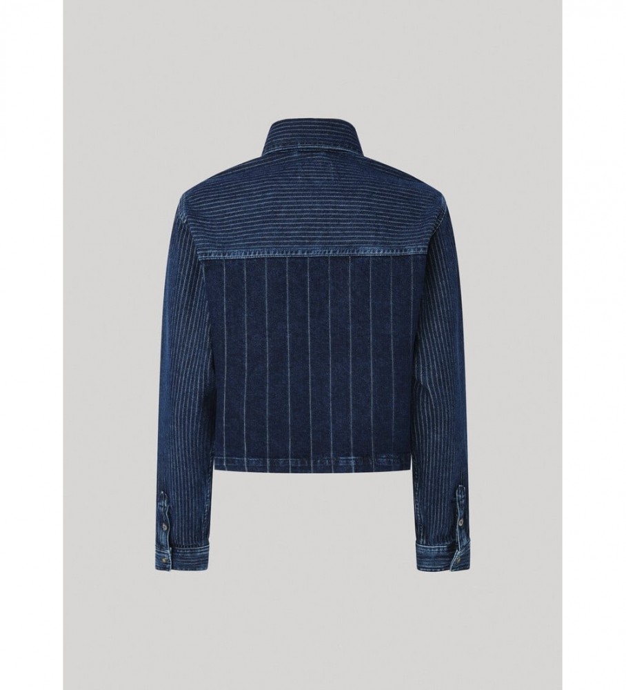 Sobretudo Mika Azul da Pepe Jeans