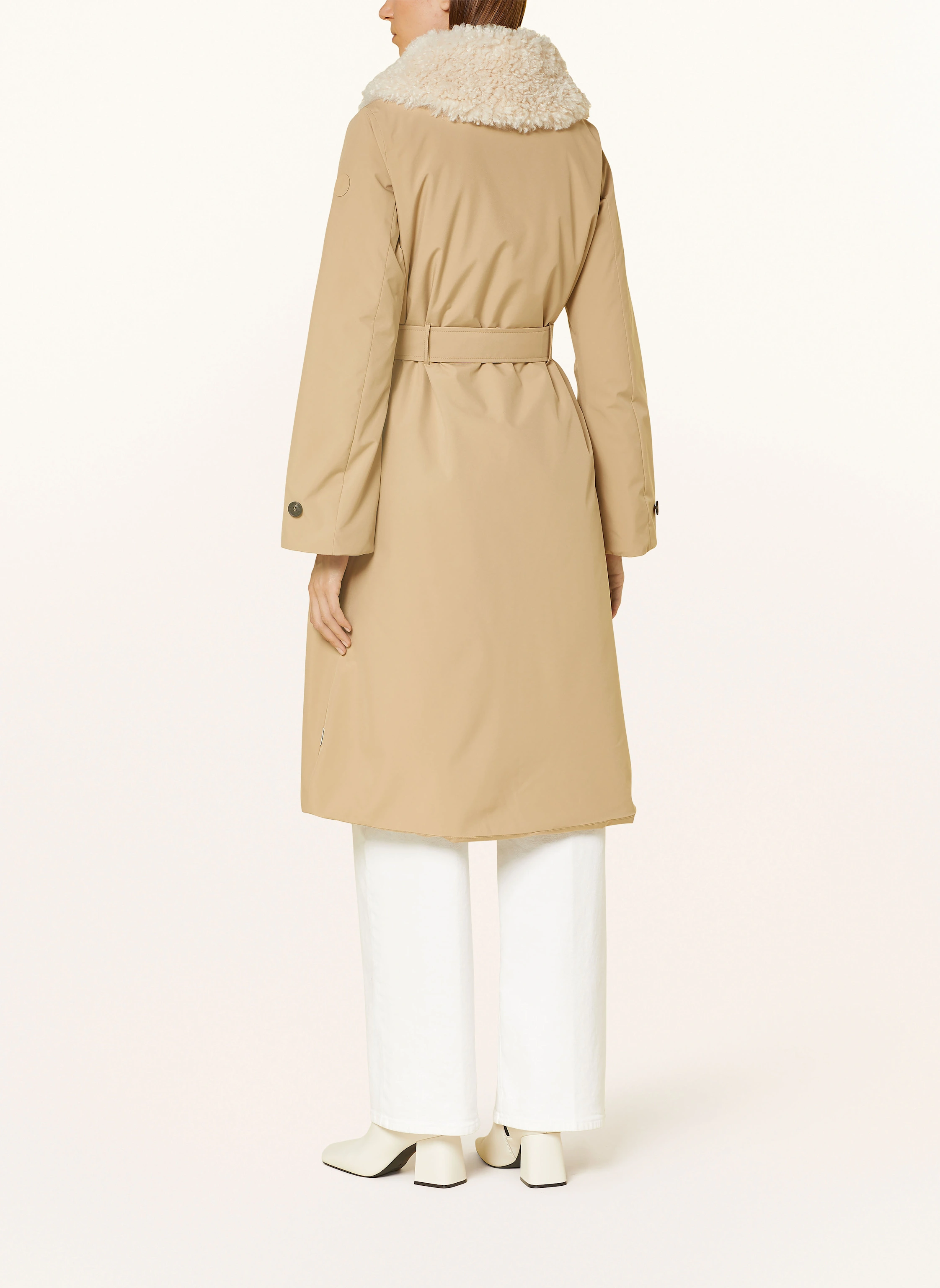 SAVE THE DUCK Trenchcoat mit abnehmbarem Kragen