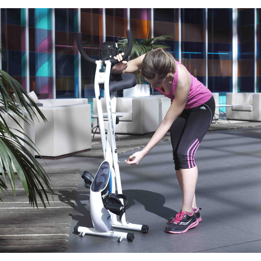 Bicicleta ergométrica dobrável Ion Fitness Tron