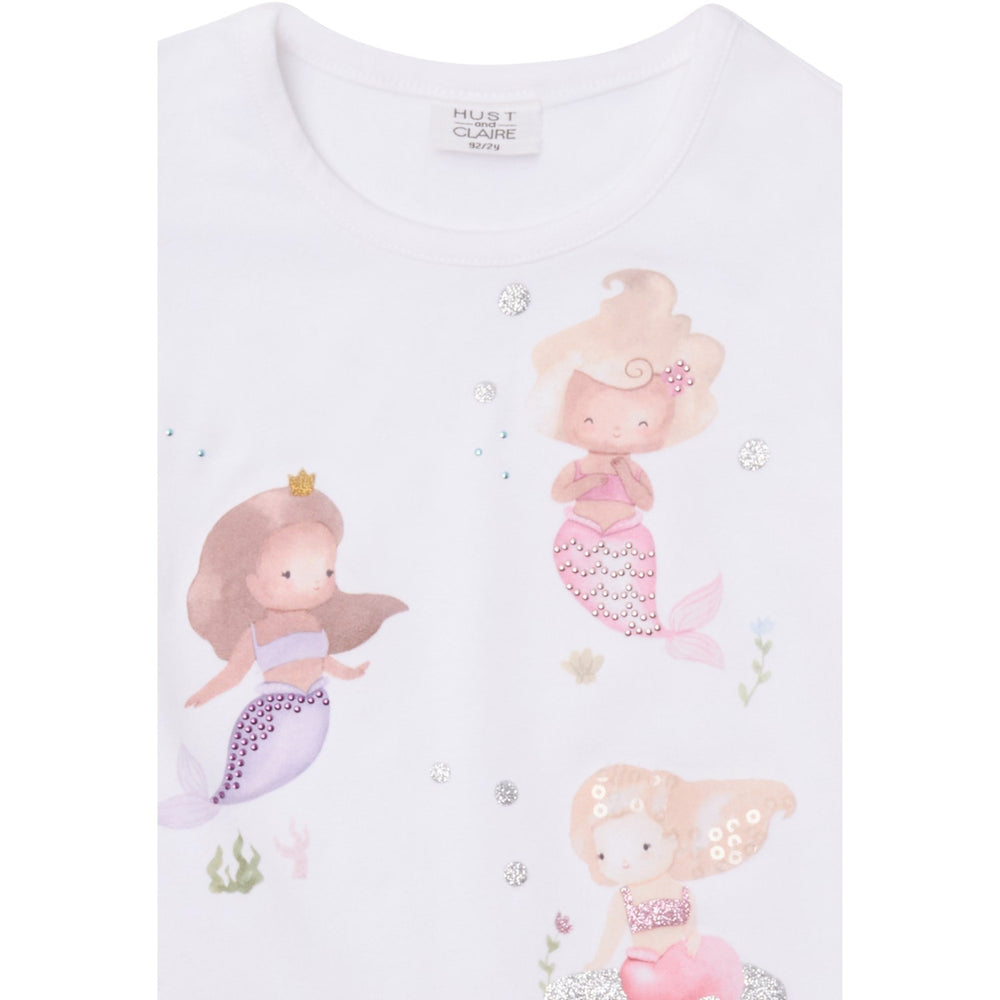 Køb Hust & Claire White Alma T-shirt
