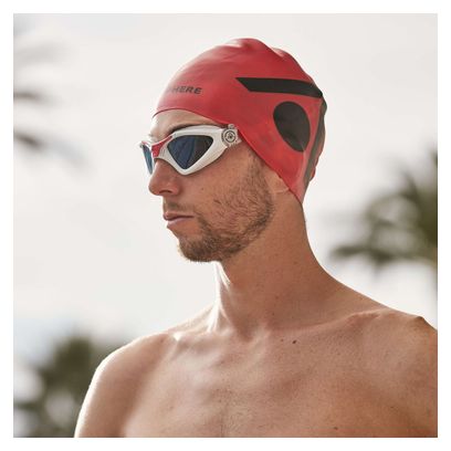Lunettes de Natation Aquasphere Kayenne A1 Rouge Fumé
