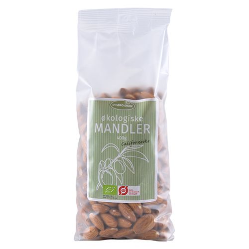 Spis økologisk Mandler Californiske Ø - 400 g