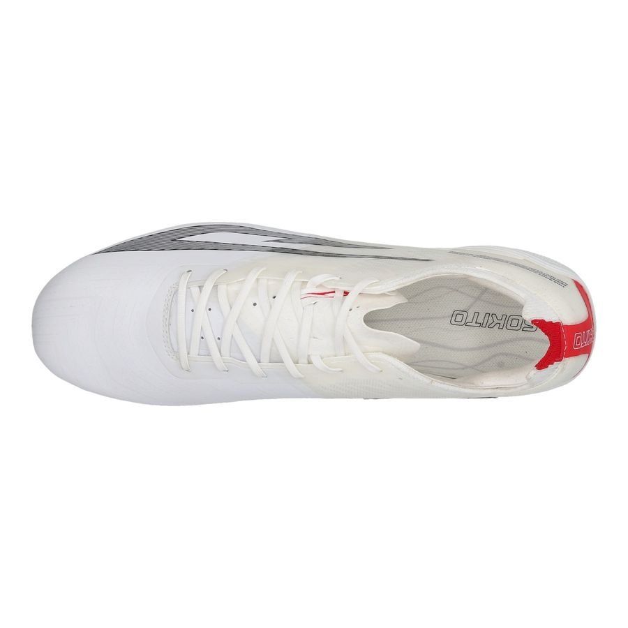 Sokito Scudetta FG Launch Edition - Blanc/Rouge/Noir