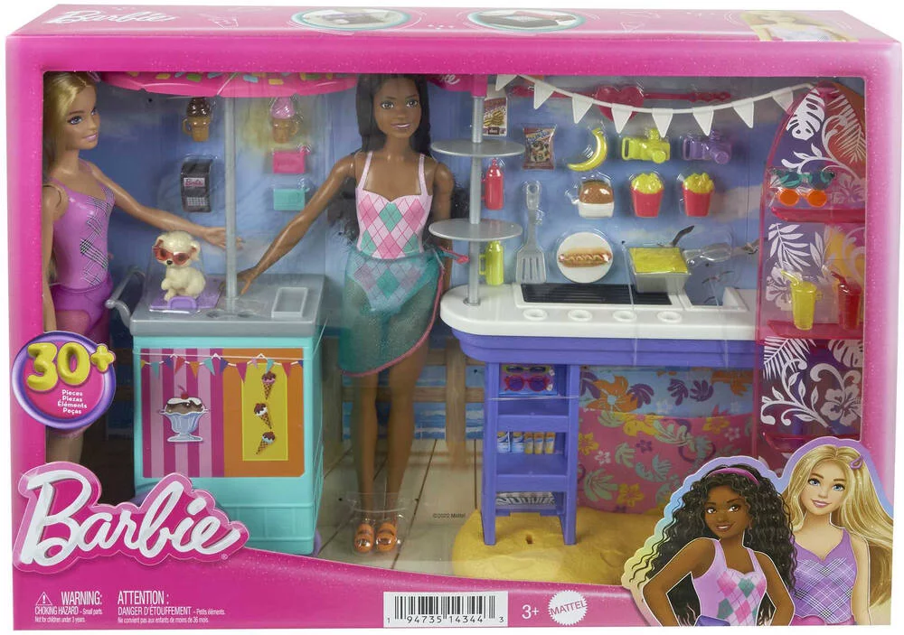 BARBIE - COFFRET MALIBU ET BROOKLYN PLAGE