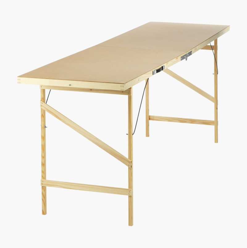 Tapetbord, tre, 200 x 56 x 75 cm