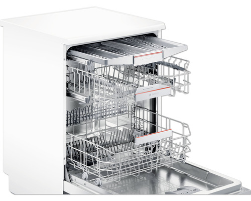 Bosch SMS4HCW48E vrijstaande vaatwasser, 60 x 84,5 x 60 cm, voor 14 couverts, 9,5 l inhoud, 44 dB(A)