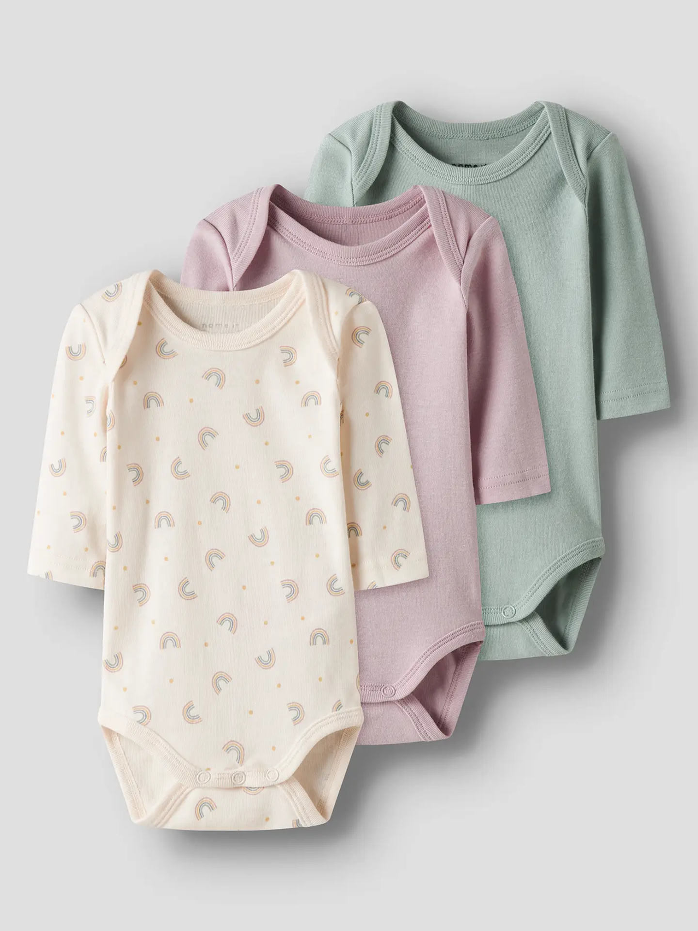 Body 3-Pack Long Sleeve Jet Rainbow