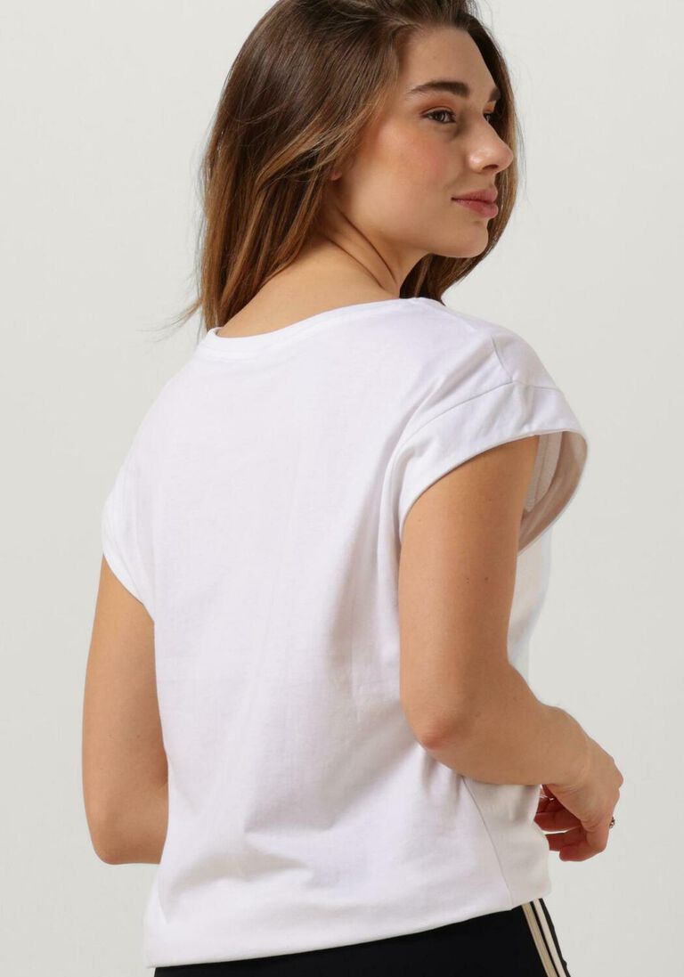 DEBLON SPORTS witte deblon sports t-shirt megan top