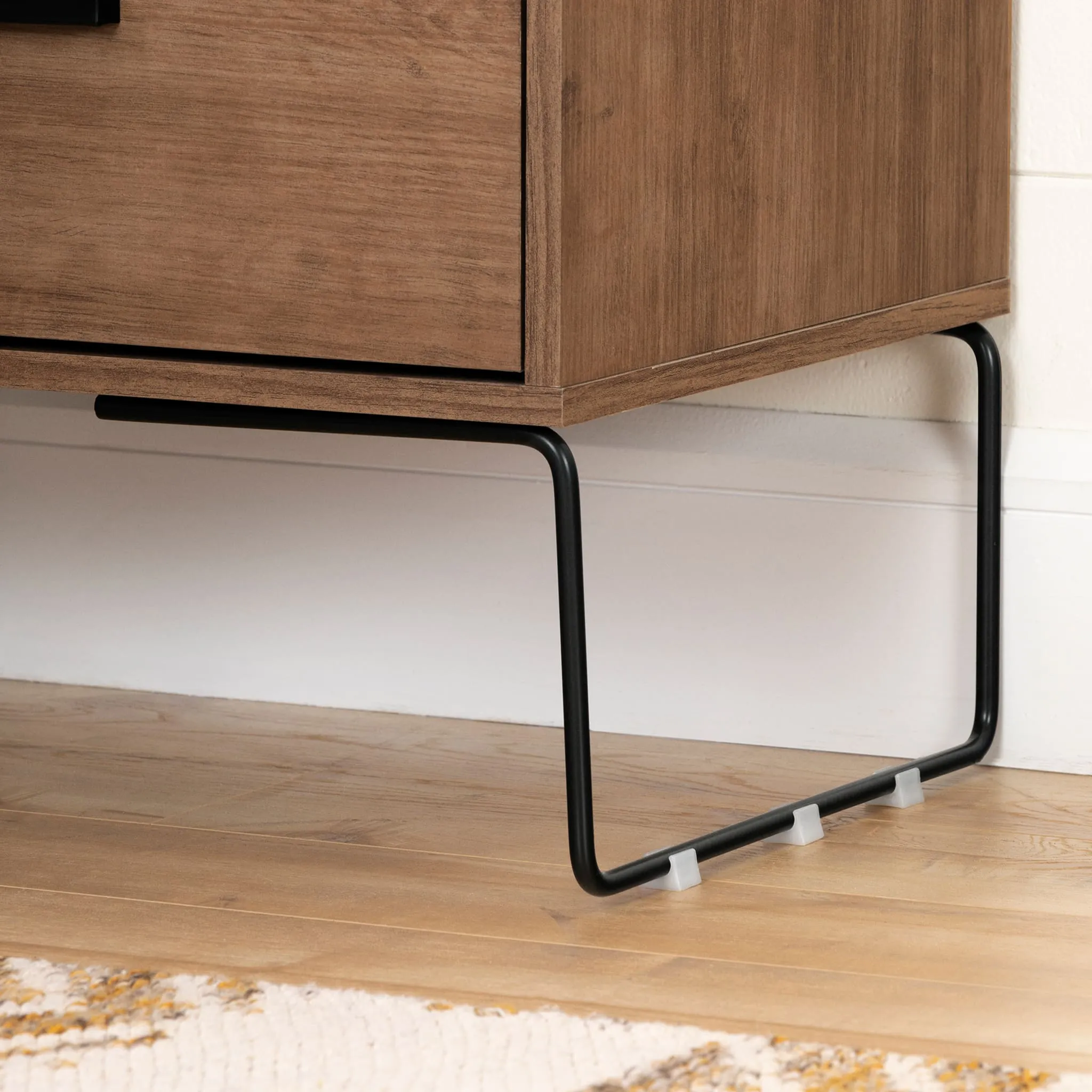 South Shore Table de Nuit - Slendel Bois Foncé