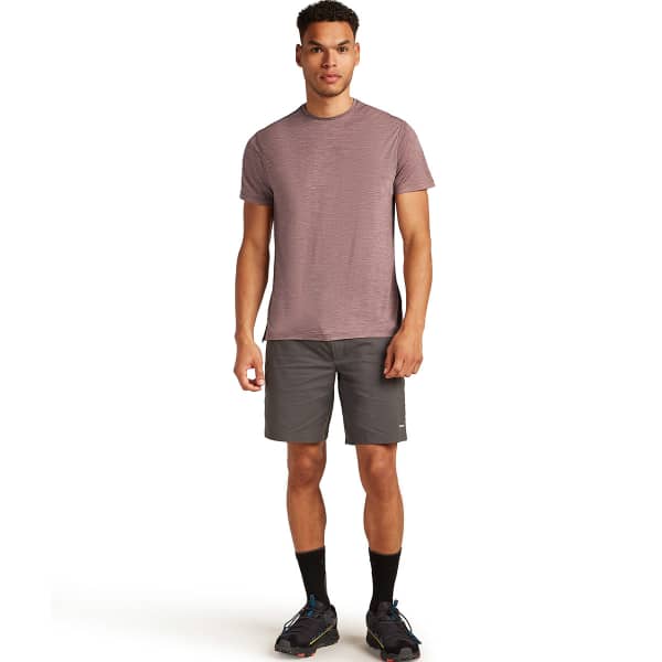 T-shirt randonnée ICEBREAKER M MERINO 125 COOL-LITE SPHERE III SS TEE CAROB HTHR
