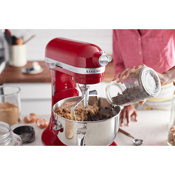 Robot pâtissier multifonction avec crémaillère Artisan rouge empire 50