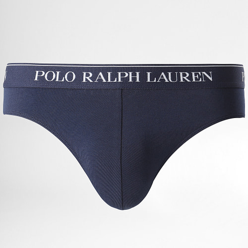Lot De 3 Slips Bleu Clair Bleu Roi Bleu Marine