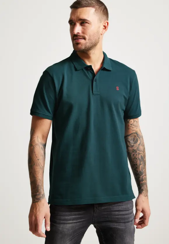 Piquée Poloshirt - oxford green