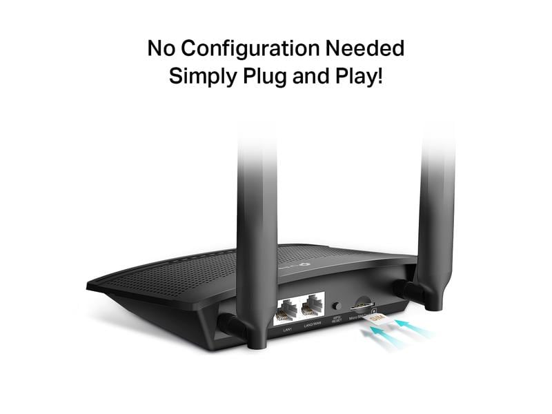 TP-Link LTE-Router TL-MR100 300Mbps-4G/LTE-WLAN-Router