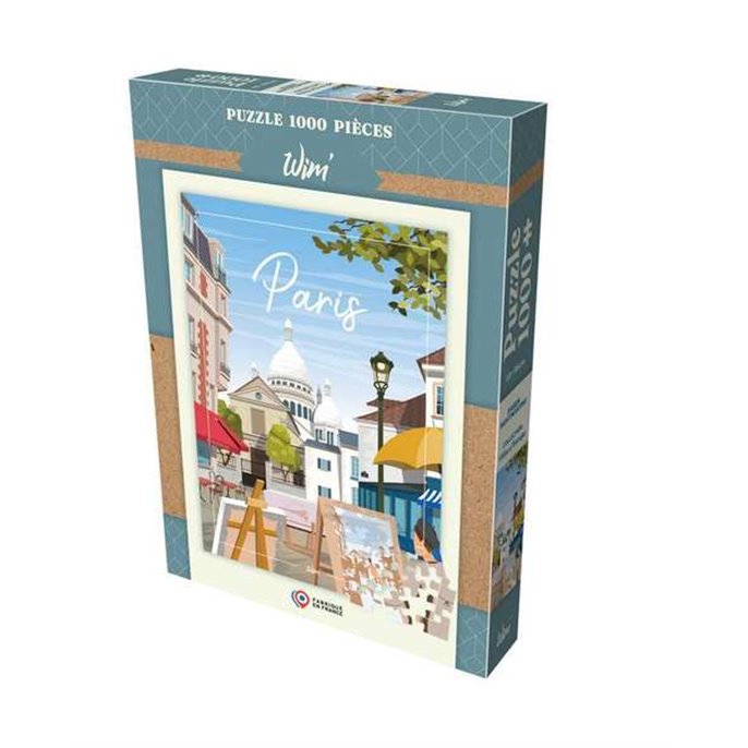 Puzzle 1000 pièces : Paris Montmartre