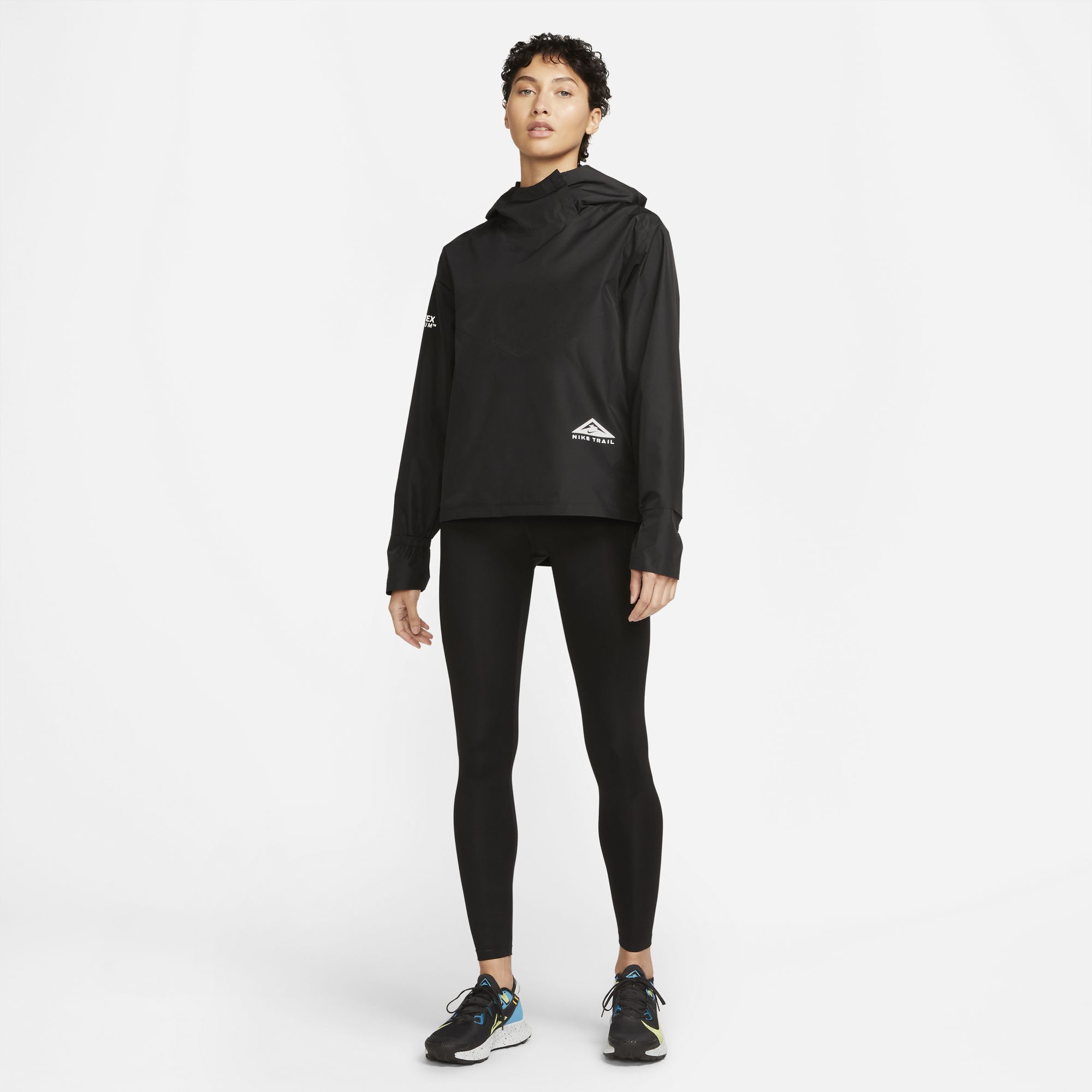GORE-TEX Infinium Trail Running Jacket Dame 010/Black/DK Smoke Grey/Black/White