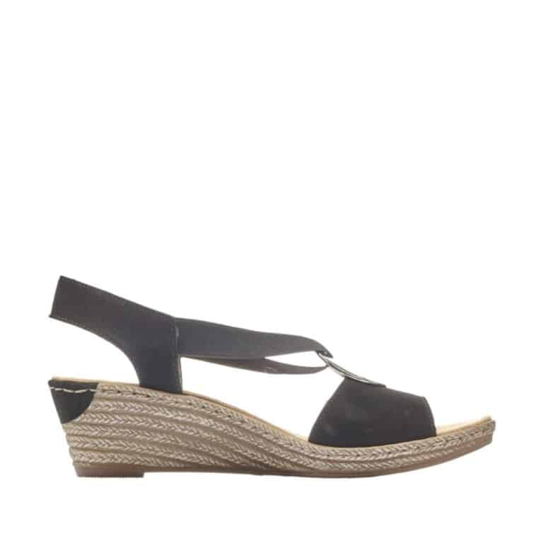 Rieker Sandal Dame 624H6-00