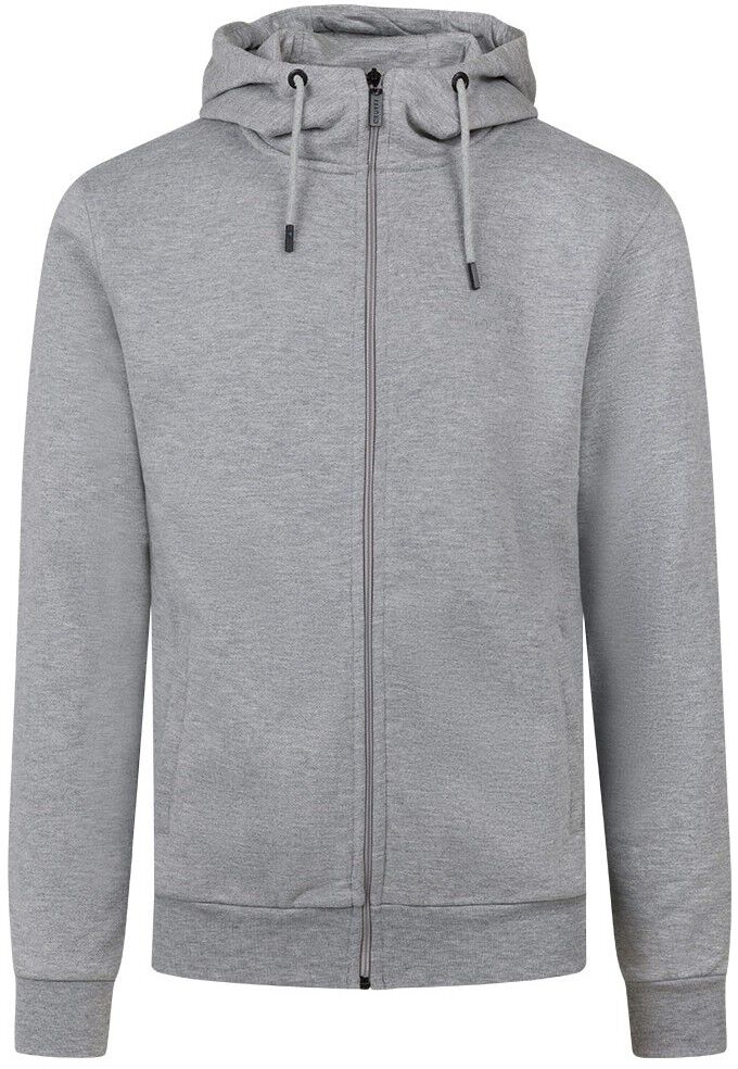 Cruyff Hernandez Zip thru Hood licht grijs