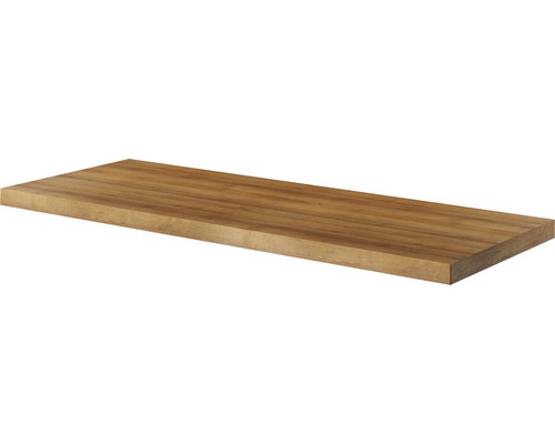 Pelipal Xpressline 4035 118 cm Riviera Oak wastafelblad (horizontaal)