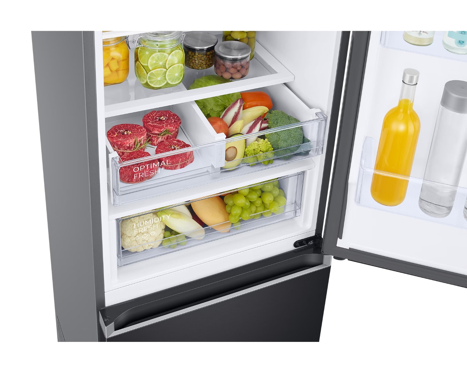 Samsung koel-vriescombinatie RB38C607AB1/EF - 387L