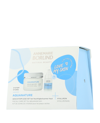 Annemarie Börlind Aquanature Set mit Glättende Tagescreme 50ml-15ml